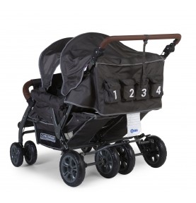 Poussette Quadruple Childwheels avec frein automatique Derniere Edition
