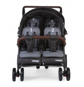Poussette Quadruple Childwheels avec frein automatique - Dernière Edition