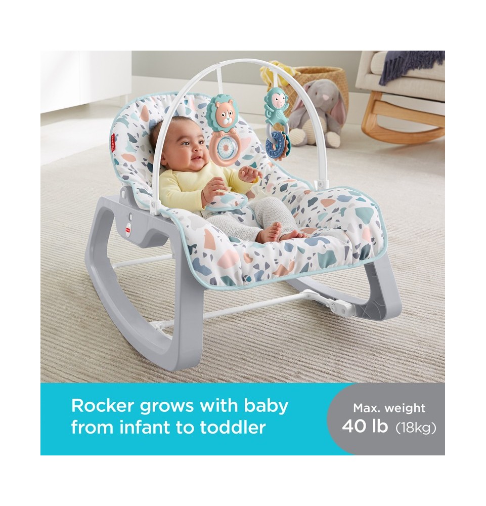 Transat Fisher-Price évolutif Terrazzo Transat Fisher-Price évolutif Terrazzo