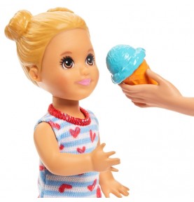 BARBIE Skipper baby-sitter Heure du Repas