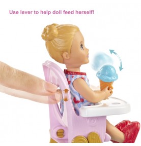 BARBIE Skipper baby-sitter Heure du Repas