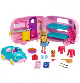 Barbie Chelsea et sa caravane