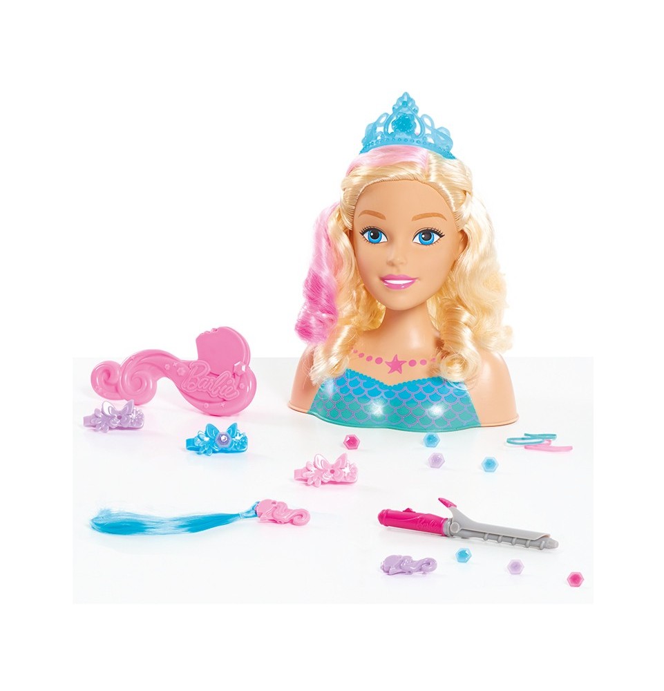Tête à coiffer Barbie Sirène Dreamtopia Tête à coiffer Barbie Sirène Dreamtopia