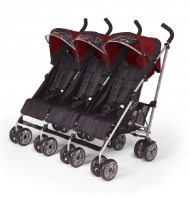 Poussette quadruple T4 évolutive Lotsoftbabies