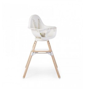 Transat Evolu Newborn naturel blanc pour chaise haute Evolu