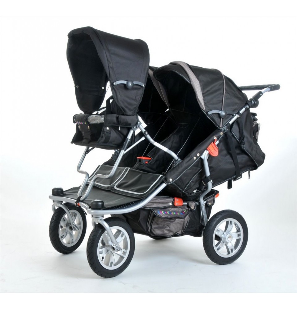 Poussette triple T3 évolutive Lotsoftbabies